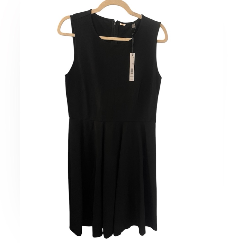 T Tahari Black Sleeveless Dress Size 10 NWT